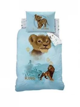 Disney The Lion King Single Duvet Cover Set, Blue