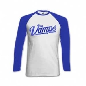The Vamps Ball White Raglan Baseball Shirt X Large