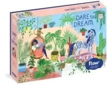 Dare to Dream 1,000 Piece Puzzle : (Flow) for Adults Families Picture Quote Mindfulness Game Gift Jigsaw 26 3/8" x 18 7/8"