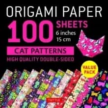 Origami Paper 100 sheets Cat Patterns 6 (15 cm)
