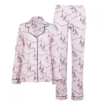 Bedhead Paris Christmas Pyjama Set - Christmas Paris