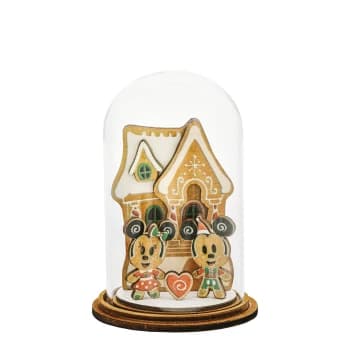 Enchanting Disney Home For Christmas Mickey & Minnie Figurine