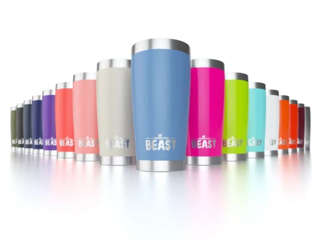 Greens Steel Green Steel 30oz Silver Reusable Stainless Steel Insulated Tumbler Travel Mug, Silver DYZI0095