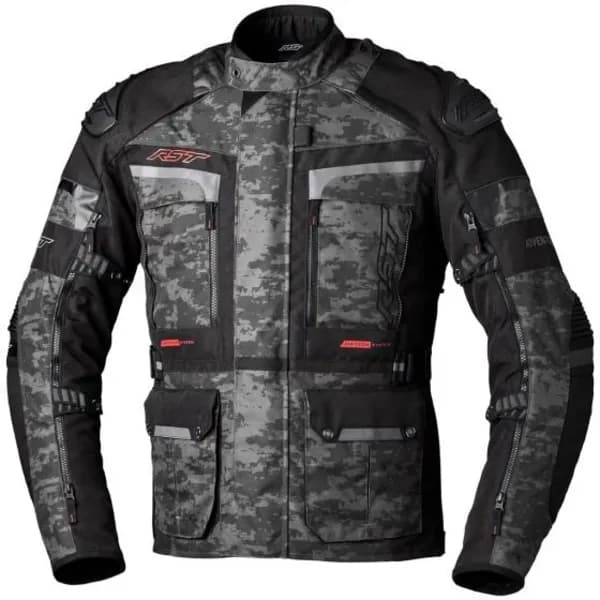 RST Adventure-X Jacket Grey Camo Size 54