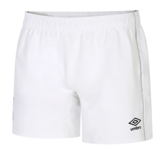 Umbro Umbro Men Training Rugby Shorts in White Size: Small White S Male 5063470986125