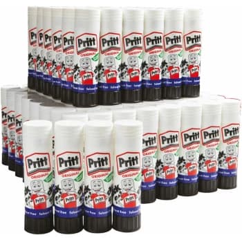 Pritt 1618864 Glue Sticks 43g Pack of 100 + 4 Free