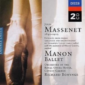 MANON - BALLET by Jules Massenet CD Album