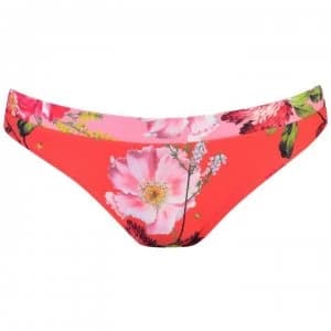 Ted Baker Ted Womens Berry Sundae Classic Bikini Pants - Red