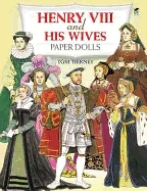 henry viii and his wives paper dolls