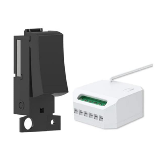 Ener-J Ener - J Wireless Kinetic Grid Switch With WiFi 5A Rf Mini Receiver Black 240V