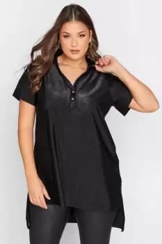 Collared Placket Top