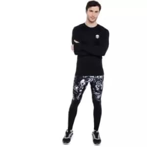 Hydrogen Second Skin Long Sleeves Top Mens - Black