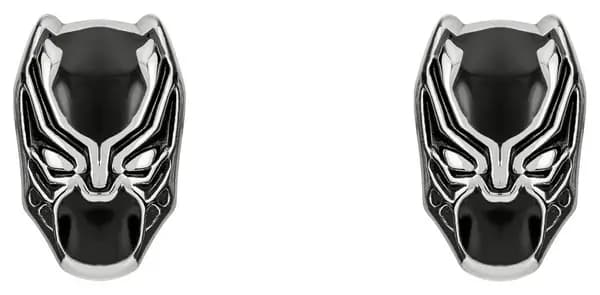 Disney Marvel Stainless Steel Black Panther Stud Earrings