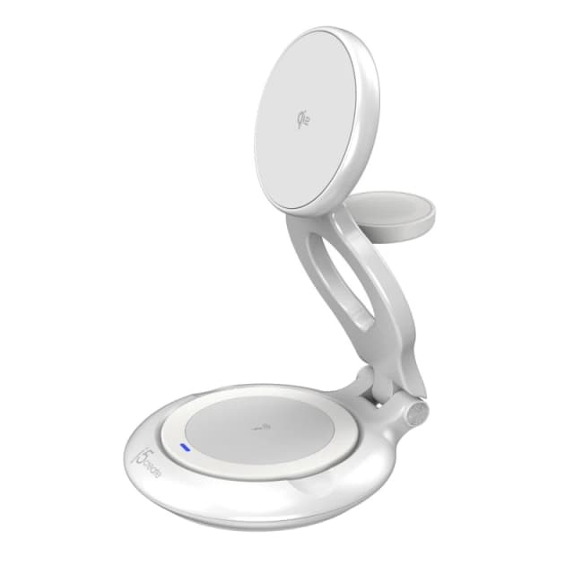j5 create j5create Qi2 3-in-1 Magnetic Foldable Wireless Charging Station JUPW3415-N
