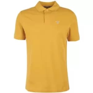 Barbour Cotton Polo Shirt - Yellow