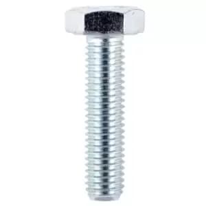 Hexagon High Tensile Set Screw Zinc Plated M10 60mm Pack of 100
