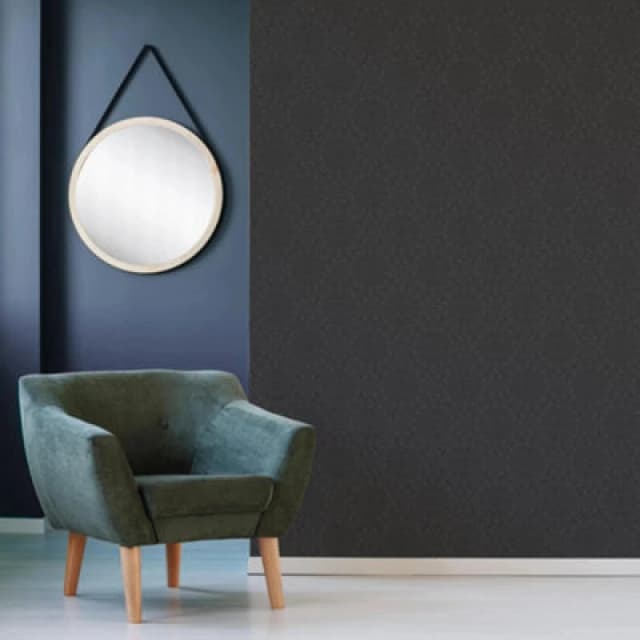 Superfresco Supefresco Gyroscope Floral Geometric Charcoal Wallpaper