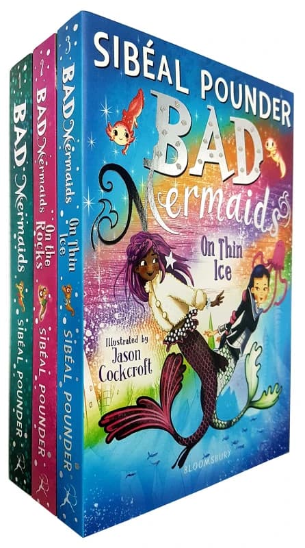 Bad Mermaids 3 Book Complete Collection By Sibeal Pounder For Ages 9 To 14 Paperback Sibeal Pounder Books