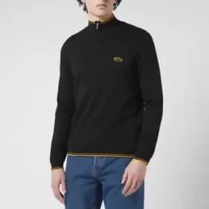 BOSS Athleisure Mens Zitom S22 Half Zip Jumper - Black - M