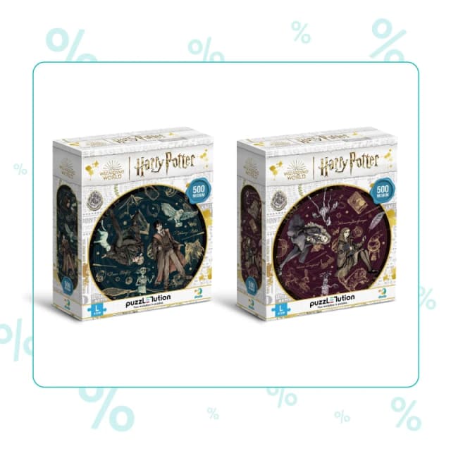 DODO Set of Harry Potter Puzzles Large sizes 2" 1 Multi unisex One Size