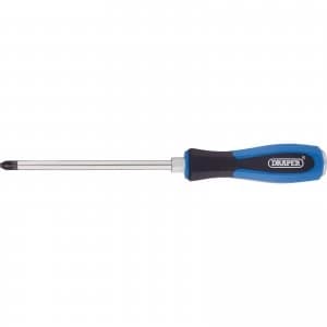 Draper Pound Thru Pozi Screwdriver PZ3 150mm