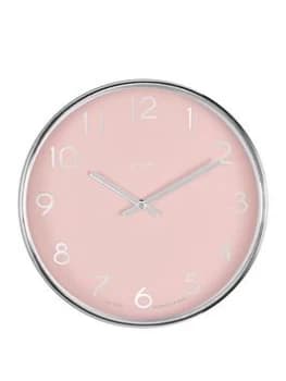 Acctim Clocks Elma Wall Clock - Peach Bellini