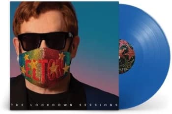 Elton John The Lockdown Sessions - Blue Vinyl - Sealed 2021 UK 2-LP vinyl set EMIVX2051