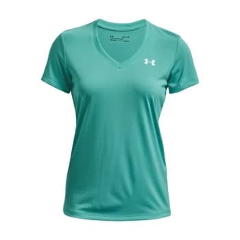 Under Armour Tech Solid T Shirt Ladies - Green