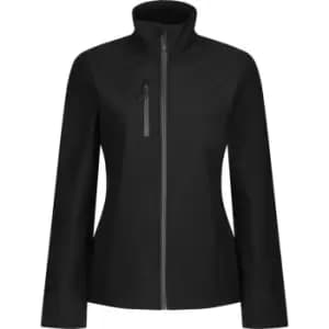 TRA616 Honestly Made Womens Soft Shell Black (10)