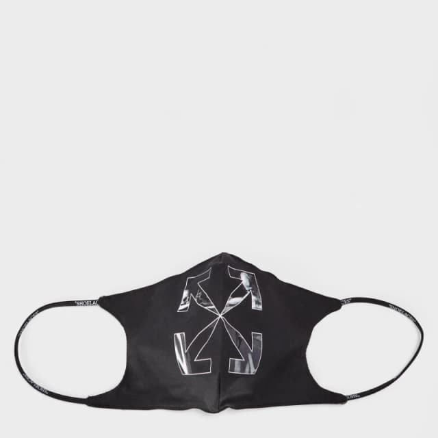 Off White Mens Contemporary Mask Black/Grey male S/M