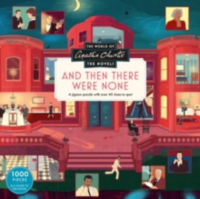 The World of Agatha Christie: And Then There Were None : A 1000 Piece jigsaw puzzle illustrated by Ruby Ash Jigsaw