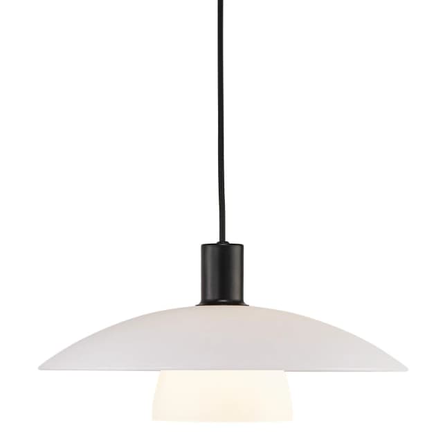 Nordlux Verona Indoor Pendant Light Black Glass E27 Hand Blown Glass - Mains Powered, IP20 Black Unisex