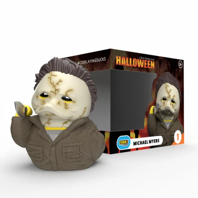TUBBZ Boxed Edition: Horror - Michael Myers Halloween Cosplaying Rubber Duck Vinyl Figure Michael Myers (Boxed)