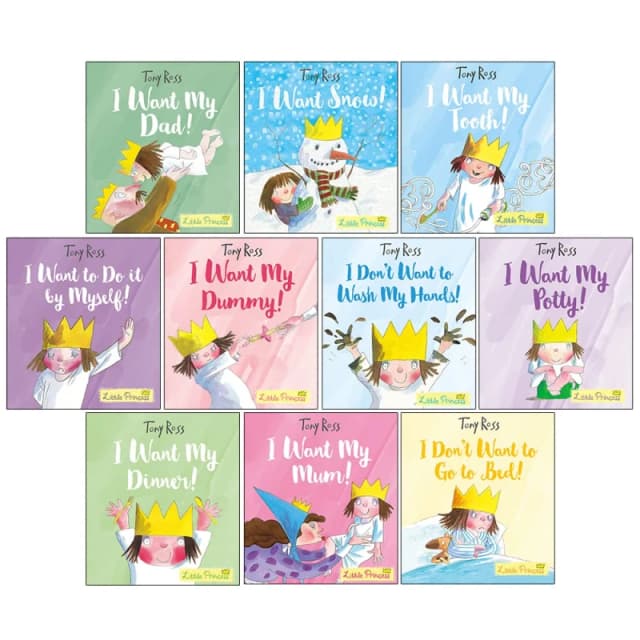The Little Princess Series 10 Book Collection Set By Tony Ross Paperback I Want My Potty! Tony Ross Books