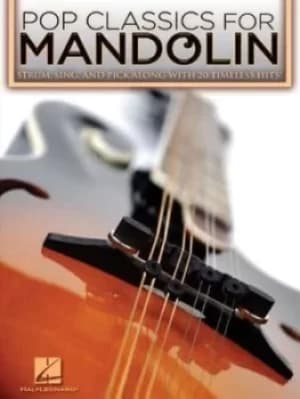 Pop Classics for Mandolin Mand Bk by