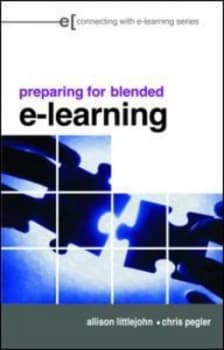 Preparing for Blended E-Learning by Allison Littlejohn Paperback