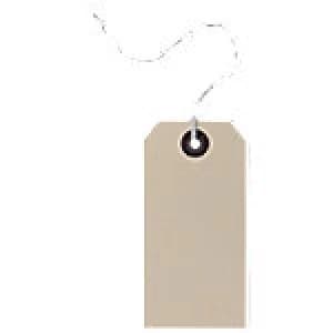 Double Reinforced Heavy Duty Tags 108 x 54mm Pack 1000