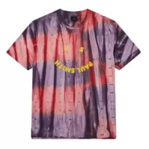 Paul Smith Happy Marble T-Shirt - Purple