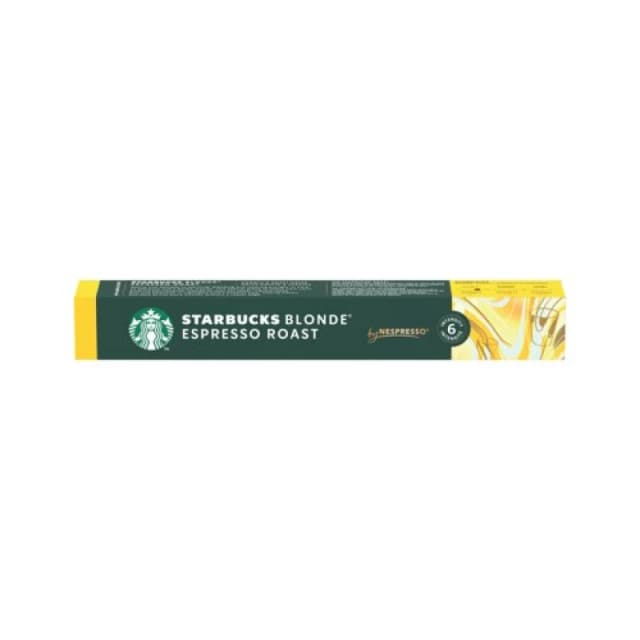 Starbucks Starbucks Nespresso Blonde Espresso Roast (Pack of 10) 6220716 6220716