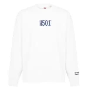 Levis Relax Crew - White