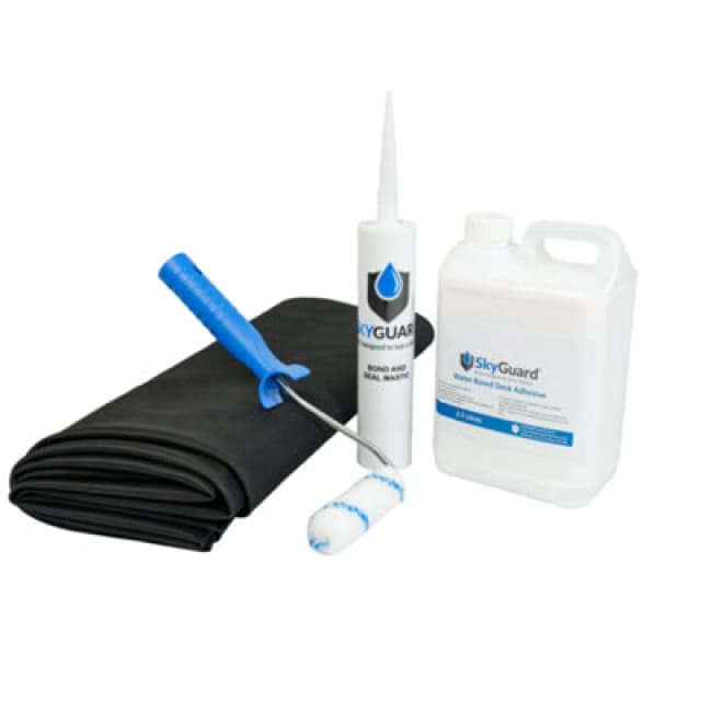 Skyguard Shed Roof Kit - Epdm Rubber Roofing Kit For Sheds & Outbuildings (1.4M X 1.6M)