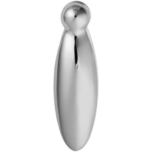 Loops Pear Drop Shaped Lock Profile Escutcheon 60 x 18mm Polished Chrome Lock Cover Multi unisex