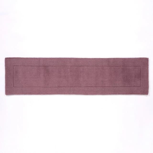 Esselle Esme Wool 60x230cm Mauve Runner - Purple Purple One Size