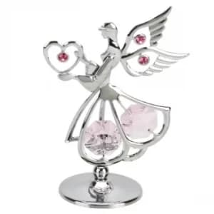 Crystocraft Sacred Angel with Crystals From Swarovski
