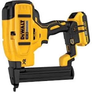 DEWALT DCN681 18v XR Cordless Brushless Narrow Crown Stapler 2 x 2ah Li-ion Charger Case