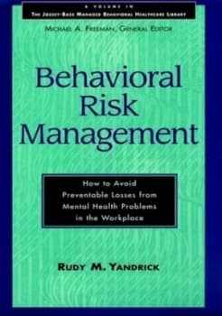 Behavioral Risk Management by Rudy M. Yandrick Hardback
