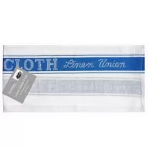 Le Chateau Textiles Le Chateau Linen Union Glass Cloth - Blue