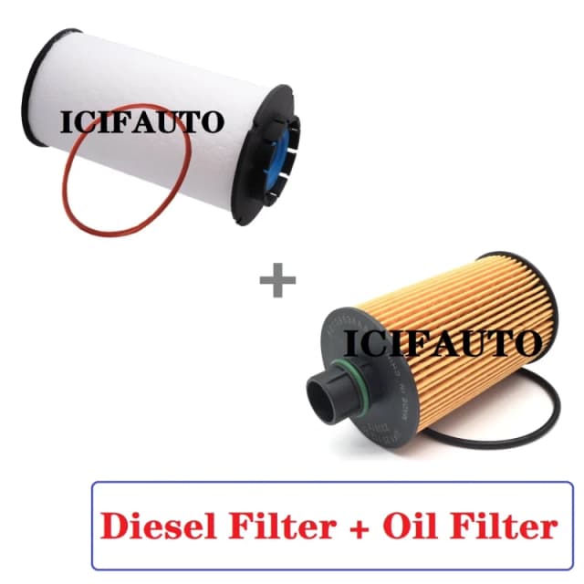 Engine Oil Filter+Fuel Filter for Dodge RAM 1500 3.0L V6 14-17 OE# 68235275AA / 68235275AB / 68235275AC / 68229402AA
