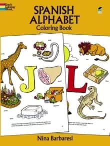 Spanish Alphabet Coloring Book