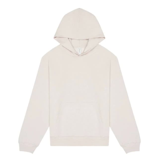 Bella + Canvas Mens Heavyweight Pull Over Hoodie in Light Beige Size: XS Light Beige Male XS